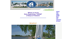 Desktop Screenshot of korab.net.pl