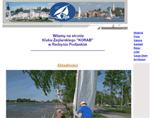 Tablet Screenshot of korab.net.pl