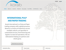 Tablet Screenshot of korab.com